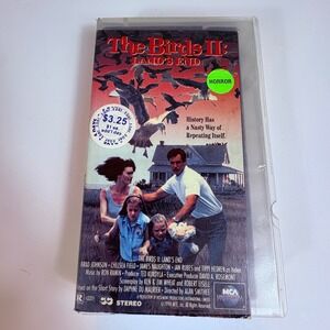 The Birds II Land's End VHS Tape Horror Movie 1994 MCA Universal